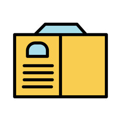 Power Welding Energy Filled Outline Icon