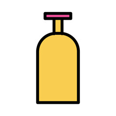 Tank Oxygen Gas Filled Outline Icon