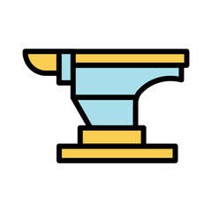 Torch Metal Welding Filled Outline Icon