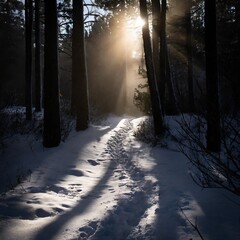 Path thru the woods