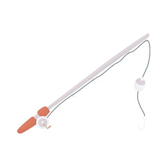 fishing rod illustration