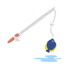 fishing rod illustration
