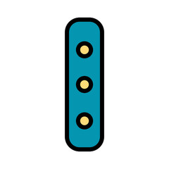 Board Play Skateboard Filled Outline Icon