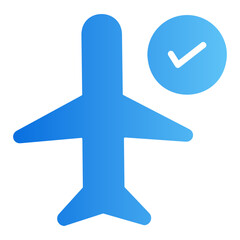 Obraz premium on time gradient icon