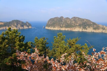 Nature of Geoje Island, South Korea