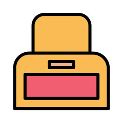 Purse Fashion Pay Filled Outline Icon