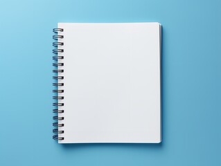 Stylish Spiral Notebook Mockup for Notes and Sketches - AI Generated