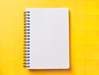 Stylish Spiral Notebook Mockup for Notes and Sketches - AI Generated