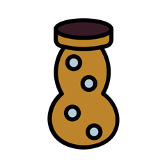 Milk Tank Drink Filled Outline Icon