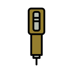 Blood Test Tool Filled Outline Icon