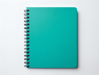 Stylish Spiral Notebook Mockup for Notes and Sketches - AI Generated