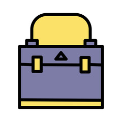 Bag Beauty Fashion Filled Outline Icon