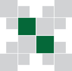 16 photo collage template. vector illustration, new collections