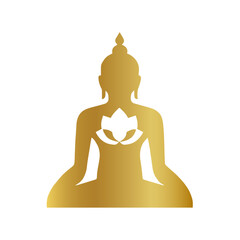 golden budist icon, gold yoga icon, gold meditation icon
budist  OM IAUM