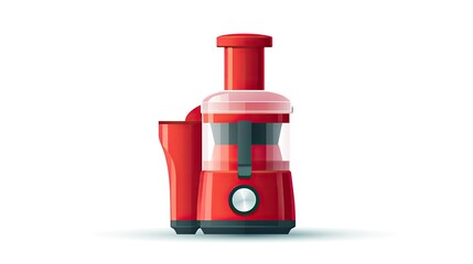 Electric juicer with fresh juice