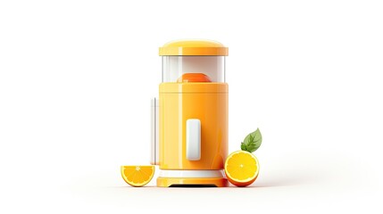 Electric juicer with fresh juice