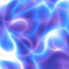 Blue glowing multidimensional plasma force field. Abstract glowing background