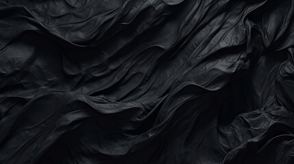 exquisite black textured fabric: high detail abstract background with marble-like patterns for design inspiration
