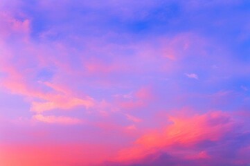 Fototapeta premium Fantastic soft clouds