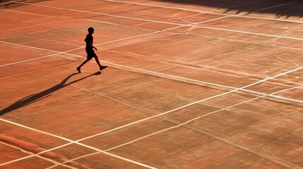 Solitude in Sport: The Poetic Silhouette of Practice