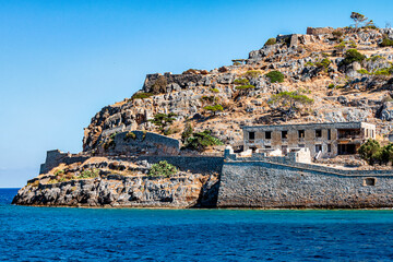 Spinalonga Island Crete Greece