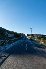 Frozen plateau at Madeira