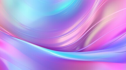 Abstract holographic backdrop: iridescent neon, trendy vaporwave gradient