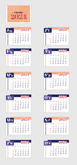 Calendar Design for 2024
