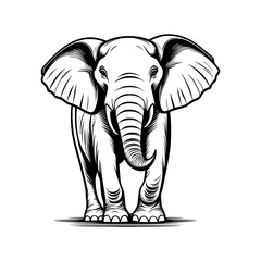 elephant cartoon illustration