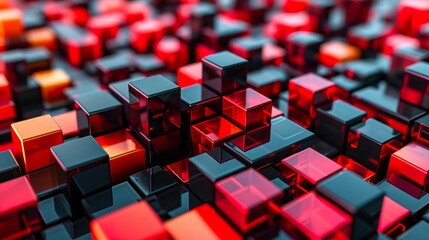 Obraz premium red background