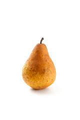 Pear isolated on white background with clipping path..