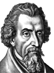 Portrait of Johannes Kepler, generative AI