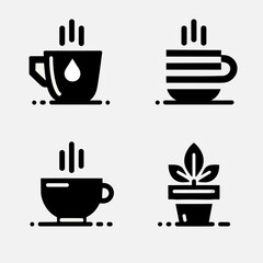 Minimalist Coffee Cup icon