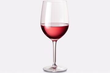  a close up of a wine glass with a liquid inside of it on a white background with a reflection of a wine glass in the bottom of the wine glass.
