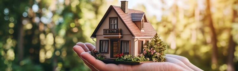 Real estate concept background 