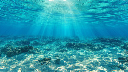 Fototapeta premium underwater scene with coral reef and fishes