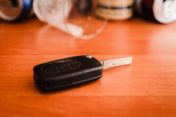 Alcohol addiction, you can't drive, violation of the law.Toned.