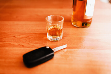 Alcohol addiction, you can't drive, violation of the law.Toned.