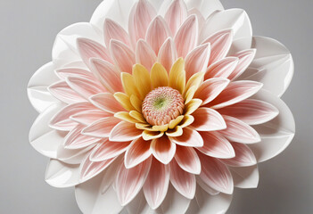 Stunning 3D floral wallpaper