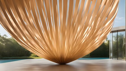 the imagination with a kinetic sculpture that dances harmoniously with the slightest breeze.
