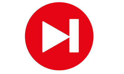 動画ボタン　アイコン　進む　次