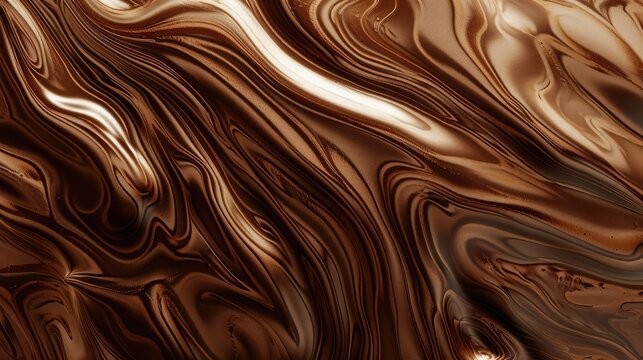 Coffee chocolate brown color iquid drink texture background. 