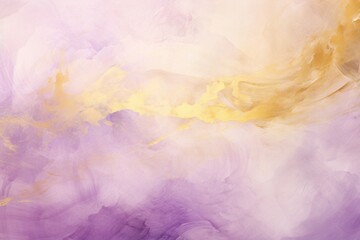  a painting of yellow and purple colors on a white and purple background with a gold stripe on the left side of the image and a white and yellow stripe on the right side of the left side of the.