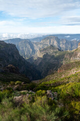 stairways to heaven on pico do areeiro mountain 