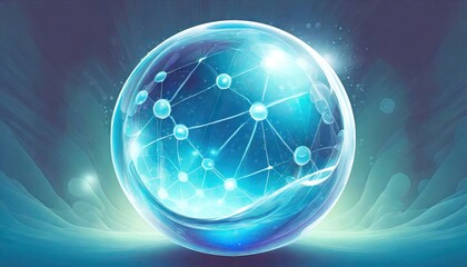 Obraz premium Science globe