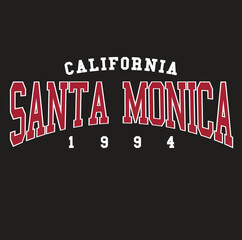 college michigan manhattan santa monica varsity slogan usa