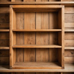 03 wooden shelf