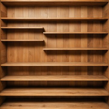 04 wooden shelf