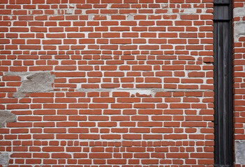 Cloudy brick barrier