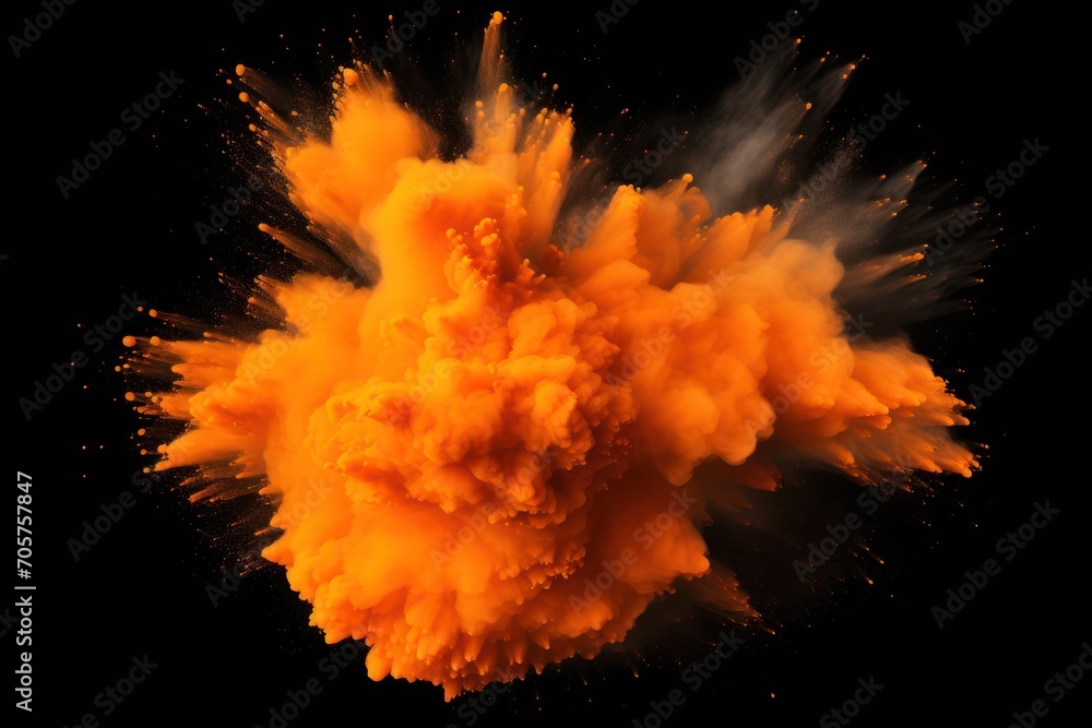 Poster a close up of a yellow and black substance on a black background with a drop of liquid coming out of